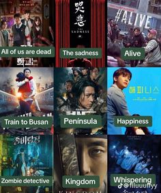 Kdrama Zombie List, Best Detective Movies, Zombie Kdrama, Popular Kdrama, Zombie Movies List, Korean Thriller Movies, Asian Horror, Top Movies To Watch, Zombie Movie