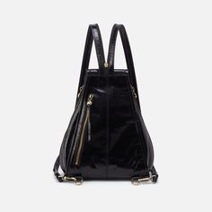 From festivals to farmers markets, the Betta Backpack was purposefully designed for onthego living. Betta Backpack In Polished Leather  Black BACKPACK in Black | Hobo® Backpack Free, Farmers Markets, Antique Brass Hardware, Hobo Bags, Black Leather Backpack, Black Backpack, Women's Bags, Color Show, Suede Leather