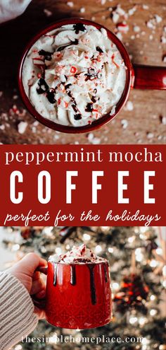 peppermint mocha coffee recipe for the holidays