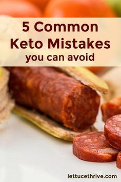 Read to see if any of these common keto mistakes are holding you back. Keto Diet Results, Ketogenic Meal Plan, Low Carb Diets