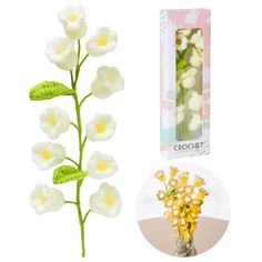 PRICES MAY VARY. 🏘️More Suitable for Home Decor: As a set of lily night light with battery-powered bulbs and no bulky base, they can be easily placed in various vases/pots. Apart from being gifted like real flowers, recipients can seamlessly incorporate handmade crochet flowers into their home decor, making it such a uniquely heartfelt present. Daytime is cute desk lamp's unique eternal decor. Nighttime is the supplement to a cozy ambiance of the bedroom nightstand. 🌼Adorable Flower Lamp: This bouquet of lily of the valley lamp features 10 handcrafted crochet flowers, each containing a bulb, allowing them to function as cute lamp at night. Every recipient of this cute night light will be amazed by the exquisite handiwork and creativity involved. 🎁Package Includes: This thoughtfully cura Lily Of The Valley Room Decor, Lily Of The Valley Lamp, Jocelyn Core, Bouquet Cute, Vases Pots, Lily Of The Valley Bouquet, Crochet Flowers Bouquet, Cute Lamp, Art Deco Theme