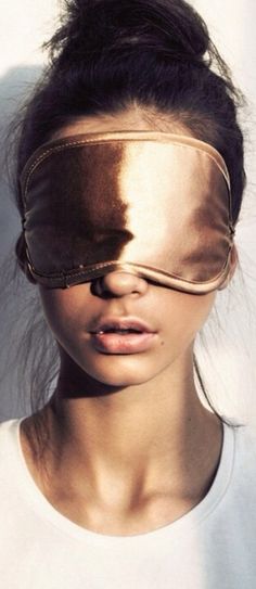 #Rose Gold Beauty Sleep by #Luxurydotcom Pijamas Women, Sore Eyes, Beauty Sleep, Beauty Images, Her Eyes, Looks Style, Mode Inspiration, Sleep Mask, Cosmopolitan