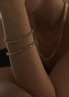 A staple in any jewelry collection—this classic rolo chain bracelet goes perfectly in any bracelet stack. If you're normally a size 6.5 in bracelets, we recommend ordering a size 7. 14k solid gold—always. Average weight: 3.6g Width: 5.10mm Lobster clasp closure Hollow links Fall Rings, Broken Chain, Ring Sizer, Rolo Chain, Bracelet Stack, Bracelet Sizes, Delicate Bracelet, Chain Bracelet, Wardrobe Staples