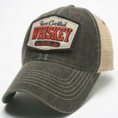 Show everyone you're a whiskey drinker by sporting this Whiskey on the Rocks hat! The next time you're at the bar everyone will know what to order you, so sport this hat and watch the free drinks roll in!* Adjustable Brown Country Trucker Hat, Country Style Snapback Trucker Hat, Adjustable Country Style Trucker Hat For Western-themed Events, Adjustable Snapback Trucker Hat For Western-themed Events, Western Style Adjustable Trucker Hat 5-panel, Cool Hats, Cowboy Boots, Hats For Men, The Rock