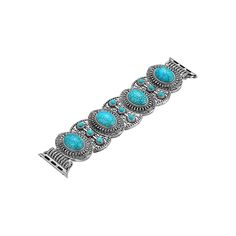 High quality alloy metal, well polished, dressy Apple Watch band made of premium metal and wrapped in high-quality rhinestones, the inlaid diamond is firm and reliable, not easy to fall off, each small diamond shines with dazzling light, making people unable to take their eyes off. Unique design makes it a sleek and robust daily companion. Bohemian Silver Bracelet Strap Watch Bands, Bohemian Silver Watch Bands With Bracelet Strap, Bohemian Silver Watch Band As Gift, Bohemian Silver Watch Bands As Gift, Bohemian Silver Adjustable Apple Watch Band, Bohemian Adjustable Silver Apple Watch Band, Silver Adjustable Bohemian Apple Watch Band, Adjustable Round Metal Watch Accessories, Bohemian Blue Apple Watch Band With Bracelet Strap