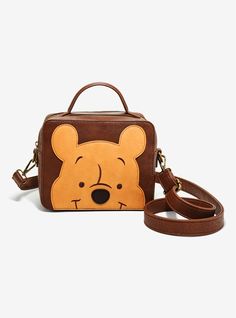 Loungefly Disney Winnie The Pooh Crossbody Bag - BoxLunch Exclusive, Winnie The Pooh Storage, Whinnie The Pooh Basket, Winnie The Pooh Handbag, Bolo Snoopy, Jar Of Honey, Loungefly Purse, Disney Purse, Winnie The Pooh Friends, Loungefly Bag