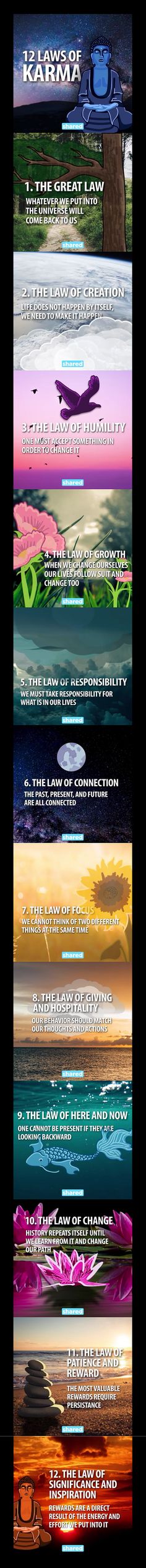 The 12 Laws of Karma Step Quotes, Laws Of Karma, 12 Laws Of Karma, Developement Personnel, Quotes Facts, Side Chick, Law Of Karma, Better Things, Quote Life