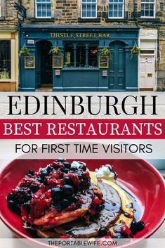 edinburgh's best restaurants for first time visitors