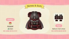 an animal costume is shown in this screenshot from the game, bones & guts