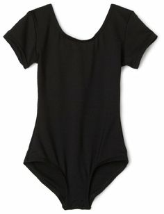 a women's black bodysuit on a white background