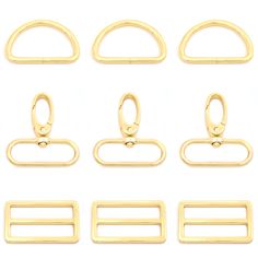 PRICES MAY VARY. Zinc Imported [GREAT VALUE DIY KIT ]- These are basically useful if you need buckle for your craft project. Our buckle is a great assortment for your applications.There are many different combinations meet your needs.Exquisite craft, durable and high quality. [QUANTITY ] - Package comes with 5PCS swivel hooks(38mm), 5PCS D rings(38mm) and 5pcsTri-Glide Buckles(38mm) . That enough for your craft projects and daily needs. [WIDELY USED ]- This Swivel clasp kit can be used for hangi Diy Dog Collar, Collars Diy, Key Lanyard, Hanging Bag, Sewing Stores, Sewing Notions, Bag Straps, Diy Kits, Diy Sewing