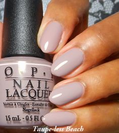 Taupe Less Beach Nails Opi, Opi Taupe-less Beach, 2024 Spring Nail Colors, Extension Nails Ideas, Gel Extension Nails Ideas, Opi Spring Colors, Short Gel Polish, Gel Mani Short Nails, Gel Nails Ideas Short