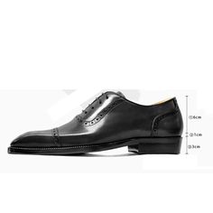 Step into sophistication with our elegant Square Toe carved British leather business shoes. Crafted from the finest first layer cowskin, these shoes feature a solid pattern and a square toe shape for a timeless and polished look. With a genuine leather lining and a rubber outsole for added comfort and durability, these lace-up shoes are perfect for any business occasion. Elevate your style and make a lasting impression with our exquisite leather business shoes. Black Square Toe Oxfords For Business, Classic Pointed Toe Leather Shoes For Business Meetings, Elegant Pointed Toe Leather Shoes For Business Meetings, Elegant Leather Shoes With Pointed Toe For Business Meetings, Elegant Wingtip Dress Shoes For Business Meetings, Classic Leather Shoes With Pointed Toe For Business, Classic Leather Shoes With Pointed Toe For Business Meetings, Luxury Square Toe Leather Shoes For Business, Elegant Black Square Toe Oxfords