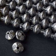 Gun Metal Colored "Pewter" (zinc-based alloy) 7x10mm Thai Style Bead Smooth w/ Small Detailed Stars - approx. 8 inch strand - Basea5009gm - approximately 21 beads per strand Celestial Collection, Pewter Beads - Gun Metal, $4 Deals, Cherry Tree Beads, Gun Metal Colored "Pewter" (zinc-based alloy) 7x10mm Thai Style Bead Smooth w/ Small Detailed Stars - approx. 8 inch strand - Basea5009gm Thai Style, Small Detail, Stars, Beads, Color