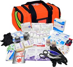 Camping First Aid Kit, Ways To Organize, Reflective Tape, Paramedic, First Aid, Double Layer, Medicine, Sci Fi