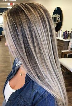 Hair Without Heat, Hair Color Highlights, Brown Blonde Hair, Long Straight Hair, Long Hair Girl, Hair Color Balayage, Long Hair Cuts, Blonde Balayage