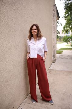 The Santana Pant is a must-have for your fall wardrobe. The soft satin in the rich rust color adds a touch of elegance to everyday looks. Easily dressed up or down, make it your new go-to statement pants. 77% Triacetate, 23% Polyester Statement Pants, Ag Jeans, Rust Color, Denim Pant, Fall Wardrobe, Ulla Johnson, Eileen Fisher, Skirt Pants, Summer Sale