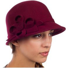 Your new go to everyday bucket hat. Soft, light, simple and unique. Goes very nice with casual and formal wear. Fits nicely around the head and keeps you protected from the sun and the cold. Wear with bohemian outfits, western, floral dresses, tank dresses, etc This hat adds a nice personal touch to any outfit! Cloche Hat Pattern, Hat With Ribbon, Cloche Hats, Hat Patterns Free, Ribbon Flower, Love Hat, Burgundy Floral, Cloche Hat, Fashion Inspiration Design