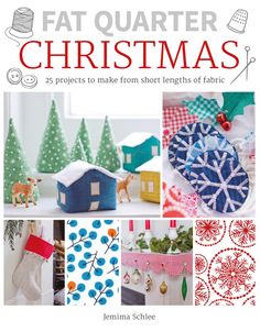 Fat Quarter Christmas Fat Quarter Sewing Projects, Christmas Fabric Crafts, Fat Quarter Projects, Snowflake Garland, Christmas Sewing Projects, Folded Fabric, Popular Crafts, Sewing Book, Love Christmas