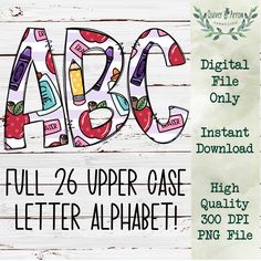 the letter abcc is made up of letters and numbers