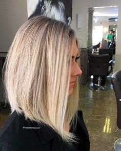 Longbob Hair, A Line Haircut, Haircut For Fine Hair, A Line Bob, Graduated Bob Haircuts, Line Bob Haircut, Corte Bob, Layered Hairstyles