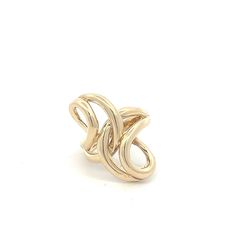 Vintage Freeform Ring in 14k Yellow Gold. This Wondrous Ring Has Great Movement and Feel with Silky Smooth Gold in Twisting and Flowing Lines. Wear it on Any Finger to Make a Statement. Size US 6 1/4 Stamped and Authenticated 14k Yellow Gold 6.3 Grams Modern Twist Bypass Ring For Formal Occasions, Modern 14k Gold Bypass Ring For Formal Occasions, Elegant Infinity Ring With Polished Finish, Modern Twist Oval Ring For Formal Occasions, Modern Twist Infinity Ring In Yellow Gold, Modern Twist Yellow Gold Infinity Ring, Modern Yellow Gold Infinity Ring, Modern Twist Yellow Gold Bypass Ring For Formal Occasions, Yellow Gold Open Ring With A Modern Twist