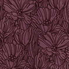 an image of purple flowers on a maroon background