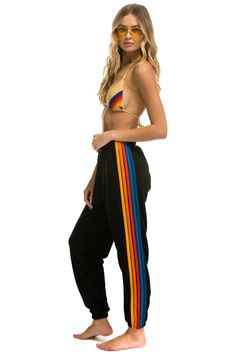 Mens Designer Hoodies, Striped Sweatpants, The Aviator, Aviators Women, Stitch Work, Aviator Nation, Couples Sweatshirts, Neon Rainbow, Europe Fashion