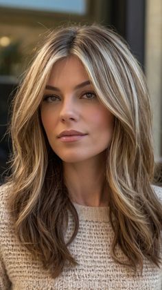 Stunning Retro Styles With Milano Con Reflectores Rublos 🌼 Hair Over 40 Look Younger, Layered Long Hairstyles, Jennifer Aniston Hair Color, Trending In 2023, Haircuts Trending, Hairstyle Curly, Pearl Blonde, Jennifer Aniston Hair, Girls Short Haircuts