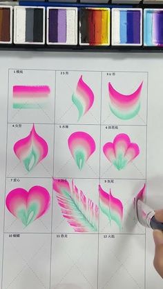 Face Paint Stencils Templates, Face Paint Templates Free Printable, Face Paint How To, Face Paint Supplies, Face Paint Brush Strokes, Face Painting How To, Face Painting Tools, How To Do Face Painting