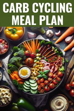 Carb Cycling Meal Plan Low Carb Cycling Meal Plan, Low Fat High Carb Meals, High Carb Meals Carb Cycling, High Carb Recipes, Carb Cycling Meal Plan For Women Simple, Meal Prep Carb Cycling