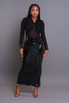 Sleek Long Skirt For Night Out, Sleek Midi Pencil Skirt For Night Out, Sleek Pencil Skirt For Night Out, Sleek Maxi Skirt For Night Out, Sleek Mini Skirt For Date Night, Sleek Long Pencil Skirt For Night Out, Sleek Full-length Skirt For Night Out, Sleek Full Length Skirt For Night Out, Fitted Maxi Skirt For Night Out In Fall