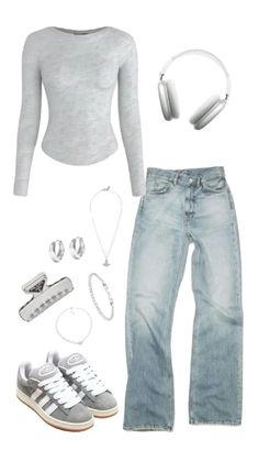 Outfit Campus, Adrette Outfits, Winter Outfits For School, Oufits Casual, Clean Girl Aesthetic, Trendy Outfits For Teens