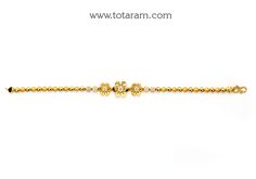 22 karat gold bracelet for women with cz - 235-GBR3186 - in 10.600 Grams for USD $1,200.41 USD. 
Made in India by Totaram Jewelers Online this product is in Gold - 22 Karat BIS Hallmark 916 Gold  & is an excellent gift for Adult - Women. Ships fully insured with secured guaranteed delivery for free with your order over $250 from New Jersey USA & comes with 30 days exchange policy. 22k Yellow Gold Bracelets For Anniversary, Traditional Gold Diamond Bracelet For Anniversary, Traditional Gold Diamond Bracelet Hand Set, Hand Set 22k Yellow Gold Bracelets, Traditional Gold Diamond Bracelet, 22k Yellow Gold Bracelet, Festive Yellow 22k Gold Bracelet, Hallmarked 22k Gold Bracelet, Intricate 22k Yellow Gold Bracelet