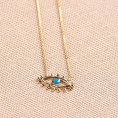 This Evil Eye Pendant is 14k Solid GOLD ( not filled or plated).  Solid Gold Evil Eye Necklace in 14k Gold, Rose Gold, White Gold.  #VivaRing #evileyenecklace #evileyependant #evileyecharm #14kgoldnecklace #womannecklace #customnecklace #goldjewelry #necklaceforwoman #goldpendant #rosegoldnecklace #romanticgifts #giftsforbestfriend #giftforher #goldnecklace Tarnish Resistant 14k Gold Necklace As A Gift, Tarnish Resistant 14k Gold Necklace For Gift, Spiritual 14k Gold Jewelry With Adjustable Chain, 14k Yellow Gold Necklace For Gift, 14k Yellow Gold Necklace As Gift, 14k Yellow Gold Necklace Gift, 14k Rose Gold Necklaces For Jewelry Making, 14k Gold Jewelry With Adjustable Chain For Gifts, Formal 14k Gold Charm Necklace With Adjustable Chain