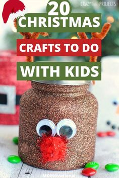 christmas crafts to do with kids that are easy and fun for the whole family,