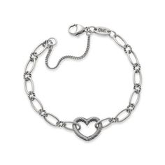 Buy Changeable Heart Charm Bracelet for USD 78.00 | James Avery Sterling Silver Paperclip Bracelet With Lobster Clasp, Sterling Silver Heart Charm Chain Bracelet, Sterling Silver Heart Pendant Bracelet With Charms, Sterling Silver Heart Bracelets With Charms, Sterling Silver Heart Chain Bracelet With Charm, Silver Open Heart Bracelet With Heart Charm, Silver Bracelet With Open Heart Charm, Silver Bracelets With Open Heart Charm, Sterling Silver Chain Bracelet With Heart Charm