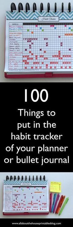 How to use a habit tracker for your planner or bullet journal ideas list bujo planner inspiration organization time management Habit Journal, Behavior Tracker, Organizing Time Management, Tracker Ideas, Bujo Planner, Data Visualisation