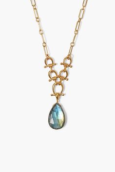 Cheval Necklace Gold Labradorite Gemstone Necklaces, Pearl Gemstone, Stunning Necklace, High Quality Jewelry, Gold Plated Sterling Silver, Free Jewelry, Necklace Gold, Gemstone Necklace, Handmade Necklaces