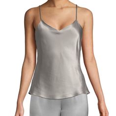 Adorable, Understated V-Neck Spaghetti Strap Top From Zara With Metallic Fabric Detail. Never Worn, Size Small. Perfect For Fall & Layering. Fall Layering, Fall Layers, Spaghetti Strap Top, V Neck Tank Top, Metallic Fabric, Strap Top, Strap Tops, Zara Tops, Spaghetti Strap