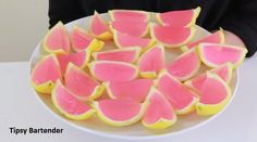 Check out the Pink Lemonade Jello Shots! You can't go wrong with these at your next party! For the recipe, visit us here: http://www.tipsybartender.com/blog/pink-lemonade-jello-shots Pink Lemonade Jello Shots, Lemonade Jello Shots, Birthday Recipes, Birthday Party Snacks, Lemonade Party, Tipsy Bartender, Lemon Lemonade, Shot Recipes, Red Food Coloring