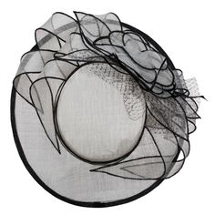 Flower Netting Sinamay HatMade of 100% sinamay straw.ONE SIZE fits most ladies with elastic size adjustable string inside, fitting up to 7 1/4.Fitted with a satin inner hatband.Adult/Women.Crown measures 3.5 inches deep.Brim measures 4 inches wide.Hand wash only.Imported. Gorgeous two tone sinamay fashion hat for ladies.Round top crown.A large flower decoration is accented on one side.Netting is detailed.Edge of brim is trimmed.Brim is stiff and slightly downturned.Our woman's fashionable sinama Adjustable Flat Brim Fascinator For Beach, Adjustable Sinamay Straw Hat For Royal Ascot, Adjustable Sinamay Boater Hat For Royal Ascot, Adjustable Sinamay Top Hat, Adjustable Flat Brim Summer Fascinator, Sinamay Fascinator Hat For Spring, Adjustable Cloche Fascinator For Beach, Adjustable Brimmed Sinamay Hat, Spring Sinamay Fascinator Hat