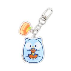 Anirollz™ Owlyroll Cute Animal Character Acrylic Keychain : Standing Type Carry your favorite Anirollz characters as adorable keyrings! They will keep your keys safe & organized. Owlyroll standing with their favorite comfort food. Comes with a mini charm of Owlyroll's favorite comfort food Blueberry Pancake Kawaii Owl character. Size: Approx. 1.45 x 1.8" (see the size chart for individual dimension) Owl Character, Cute Animal Character, Blueberry Pancake, Acrylic Keyring, Key Safe, Animal Character, Favorite Comfort Food, Mini Charm, Comfort Food