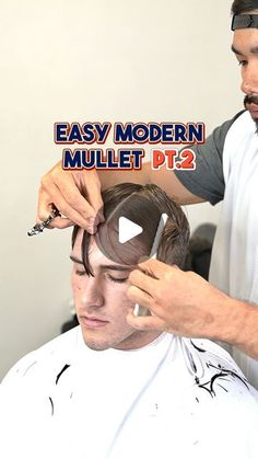 Miami/Broward Barber • Emmett Tuff 🇵🇭🇺🇸🎰 on Instagram: "How to cut a modern mullet part 2! This is broken down to the most easy and simple tutorial possible!  𝐒𝐨𝐮𝐭𝐡 𝐅𝐥𝐨𝐫𝐢𝐝𝐚 🌴 For the best barber services, 𝘤𝘭𝘪𝘤𝘬 𝘵𝘩𝘦 𝘭𝘪𝘯𝘬 𝘪𝘯 𝘮𝘺 𝘣𝘪𝘰!⁣⁣ ⁣⁣ Miami | Fort Lauderdale | Boca Raton" Mens Mullet, Modern Mullet Haircut, Guy Hair, Mullet Haircut, Tapered Haircut, Best Barber, Modern Mullet, Guitar Ideas