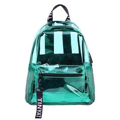 Main Material: PVCOrigin: CN(Origin)Gender: UnisexBackpacks Type: External FrameInterior: Interior Zipper PocketHandle/Strap Type: Soft HandleItem Type: BackpacksDecoration: NONEClosure Type: zipperRain Cover: YesExterior: Solid BagCarrying System: Arcuate Shoulder StrapModel Number: 28GD3TT904225-GNLining Material: PVCStyle: FashionPattern Type: Solid Transparent Backpack, School Rucksack, Aesthetic Backpack, Clear Backpack, Orange Backpacks, Travel Daypack, Transparent Bag, School Bags For Girls, Travel School