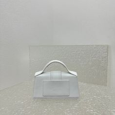 Size: Standard Size It comes with Dust box, Care manual, Tag, and Paper bag. Classic White Rectangular Flap Bag, Designer White Box Bag With Dust Bag, Designer White Box Bag With Double Handle, White Flap Bag With Dust Bag For Evening, Designer White Tote Box Bag, Modern White Satchel Flap Bag, Designer White Rectangular Flap Bag, White Flap Bag With Top Carry Handle For Everyday, Everyday White Flap Bag With Top Carry Handle