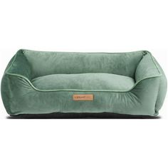 Dog Bed Aesthetic, Cute Dog Stuff, Island Kingdom, Green Dog Bed, Cute Dog Bed, Modern Dog Bed, Fancy Dog Beds, Large Dog Beds, Velvet Dog Bed