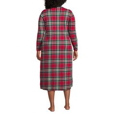 The key ingredient to a good night’s sleep is this dreamy sleep gown, pun intended. In a soft, breathable fabric for all-night comfort, the mid-calf length, scoop neckline and long sleeves give you coverage without making you feel restrained. Sleep Gown, Flannel Nightgown, Long Sleeve Flannel, Sleep Dress, Hem Style, Sleep Shirt, Night Shirt, Long Sleeve Lace, Red Plaid