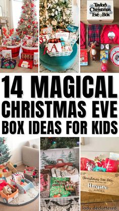 14 Magical Christmas Eve Box Ideas for Kids Christmas Eve Gift Traditions, Things To Put In Christmas Eve Boxes, Christmas Eve Kids Ideas, Christmas Eve Kids Box Ideas, Christmas Eve Present Ideas, Christmas Box For Friends, Christmas 2024 Gift Ideas Kids, Fun Christmas Eve Ideas, Christmas Paint Ideas For Kids