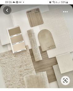 the interior design is being displayed on an instagramture